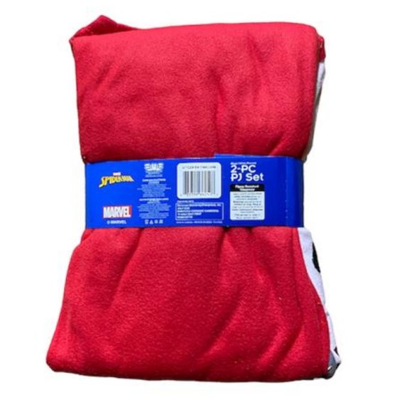Juego de pijama de franela Spiderman de 2 piezas - Picture 4 of 14